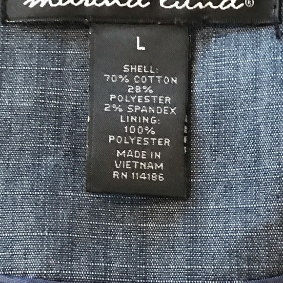 Maria Luna denim’s jacket size L - Picture 4 of 6